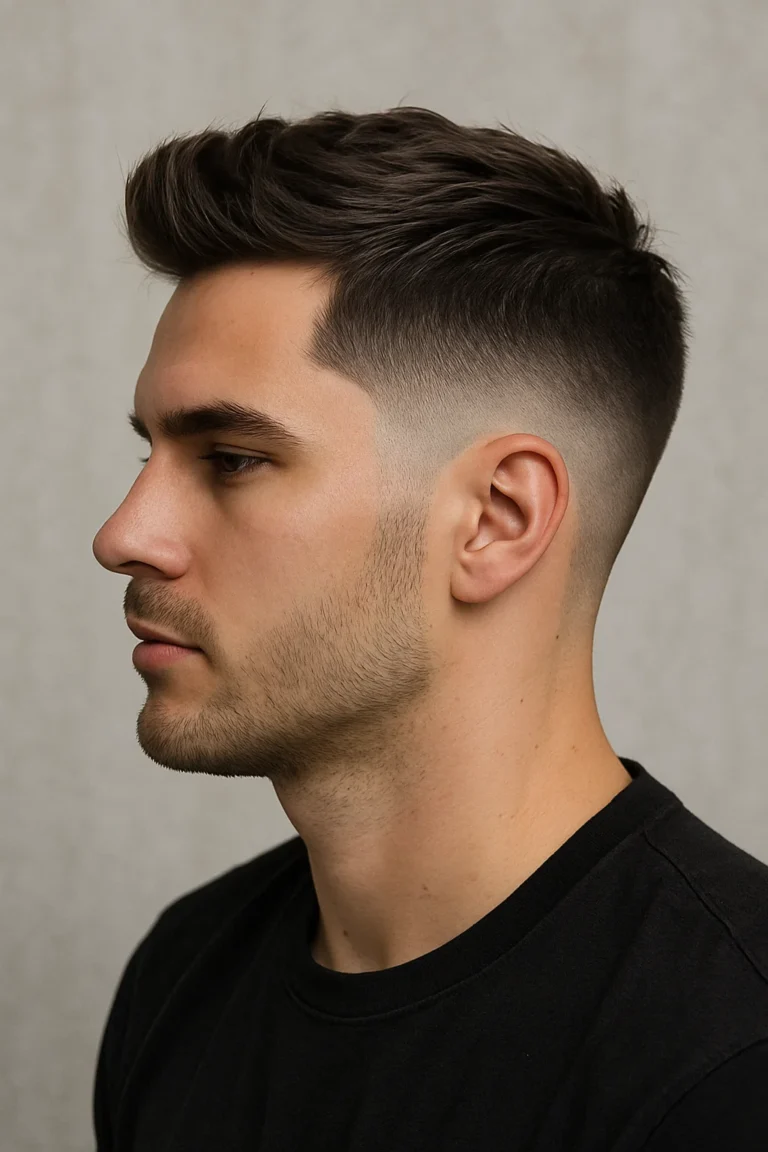 Hairstyle medium fade