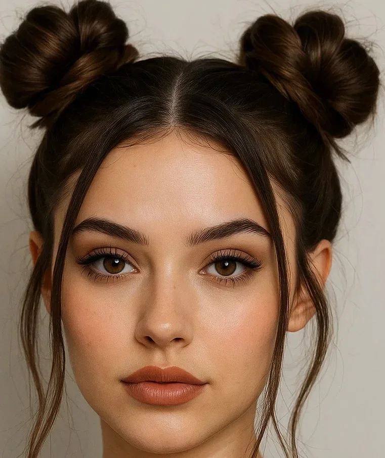 Space Buns Hairstyle