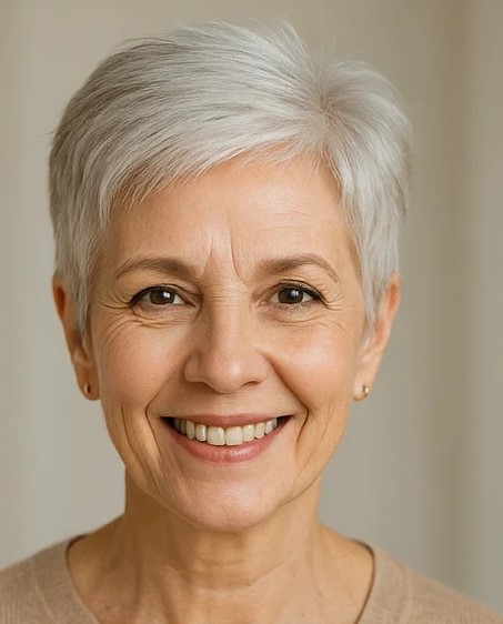 Short hairstyles for women over 50