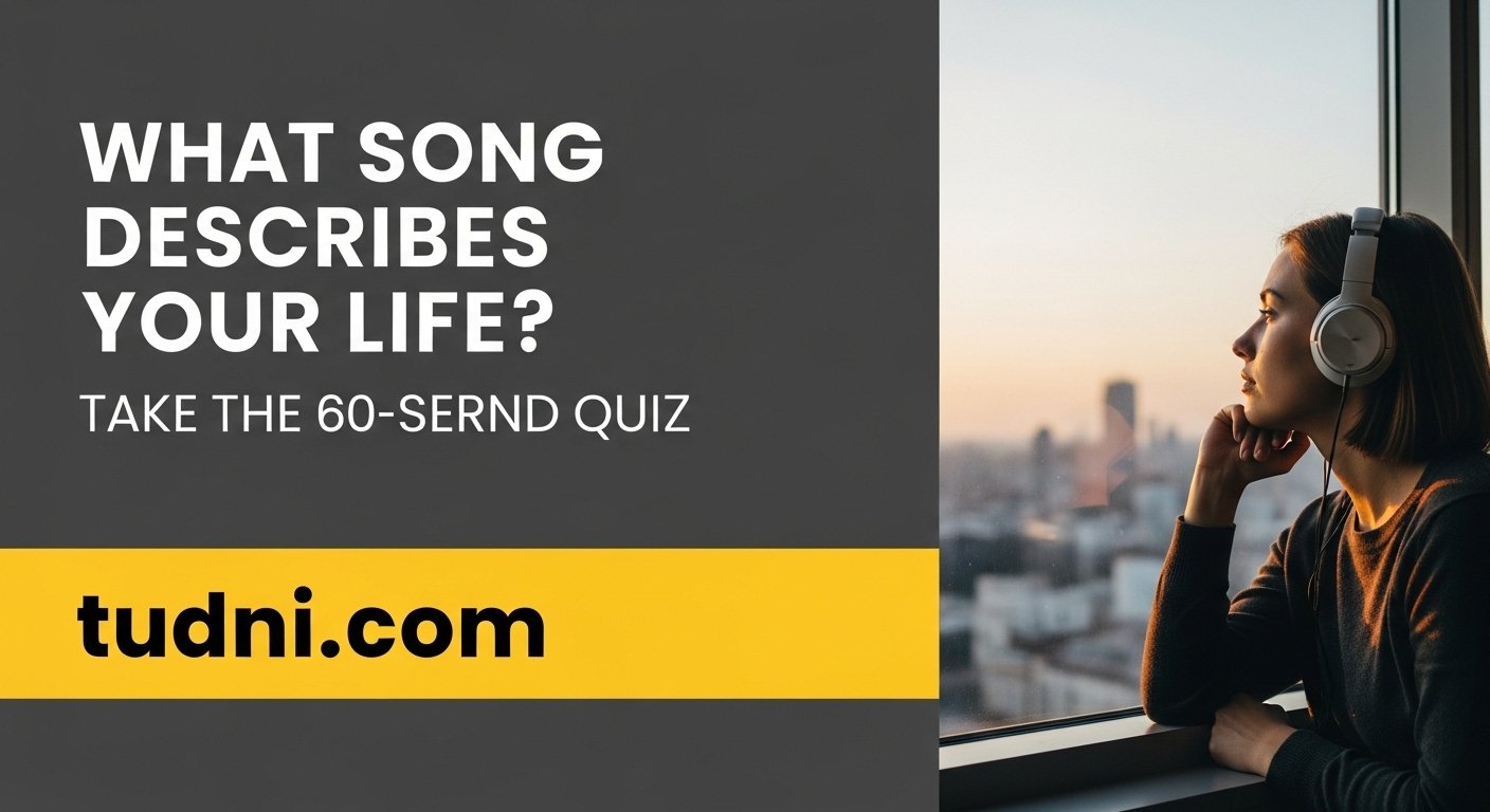 What Song Describes Your Life? The Hidden Connection Between Your Playlist and Your Personality