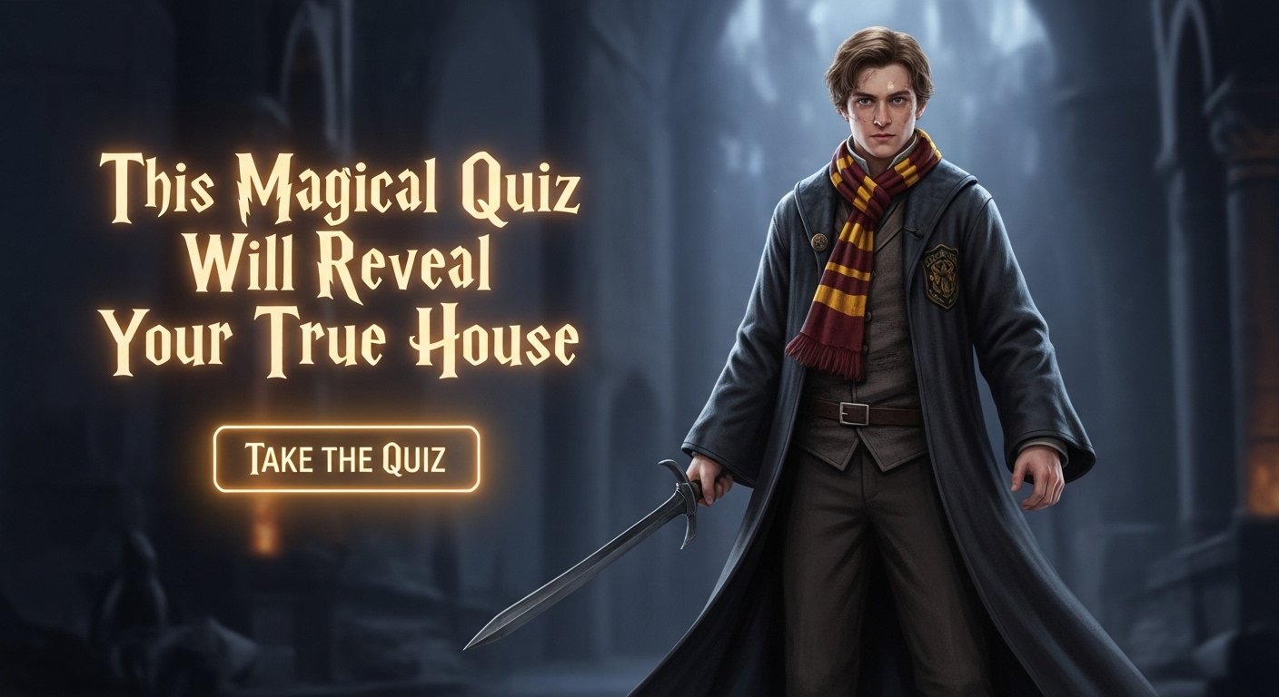 This Magical Quiz Will Reveal Your True House (99% Accurate)