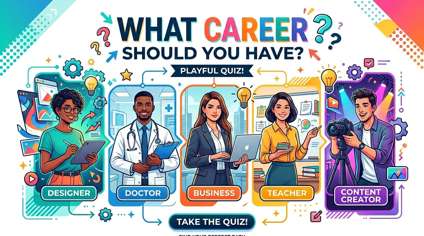 I’ll Decide Your Career Path For You – Fun Career Quiz to Discover Your Future