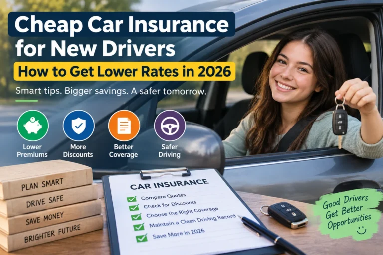 Cheap Car Insurance for New Drivers: How to Get Lower Rates in 2026