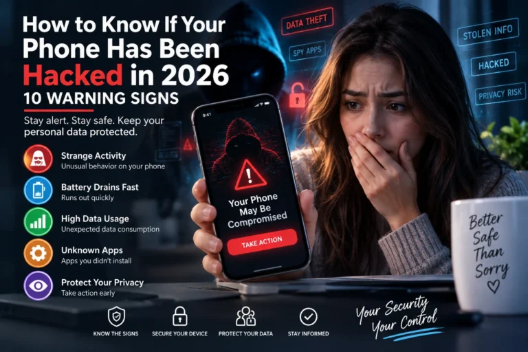 How to Know If Your Phone Has Been Hacked in 2026: 10 Warning Signs