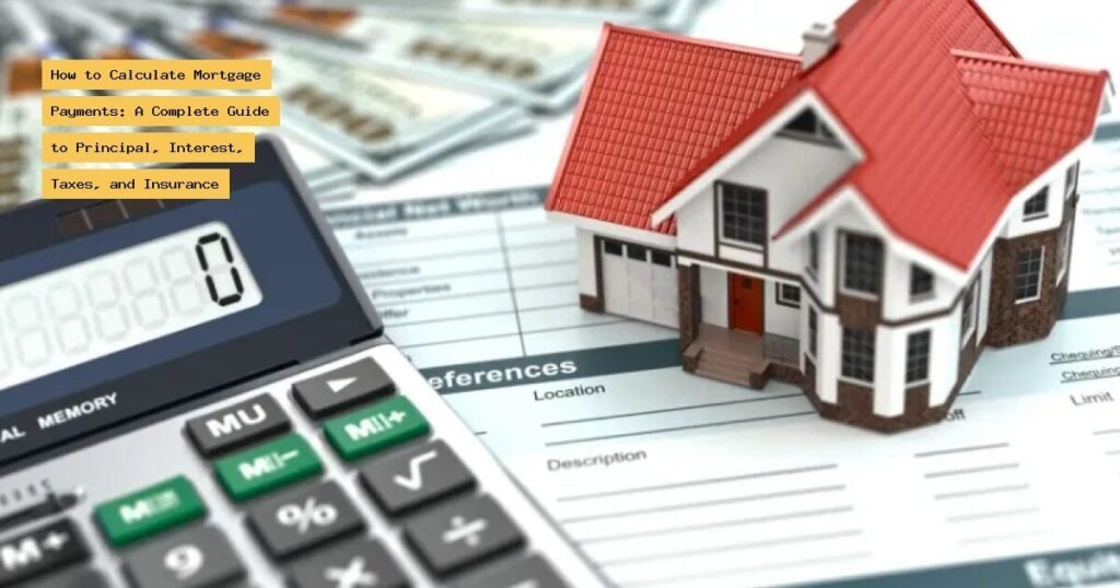 How to Calculate Mortgage Payments: A Complete Guide to Principal, Interest, Taxes, and Insurance